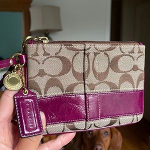 Coach Wristlet
